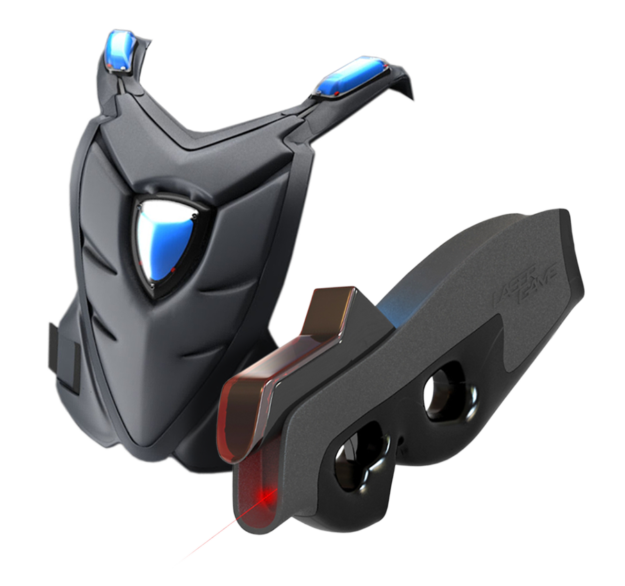 Equipement de laser tag par PHI DESIGN